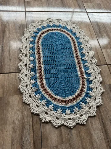 Tapete de crochê