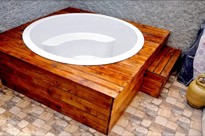 Piscina em Fibra modelo SPA hidromassagem de 1.75x0.75 Direto da fábrica!