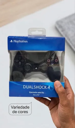 Controle Sony Dualshock 4 Sem Fio - Diversas Cores Disponíveis!