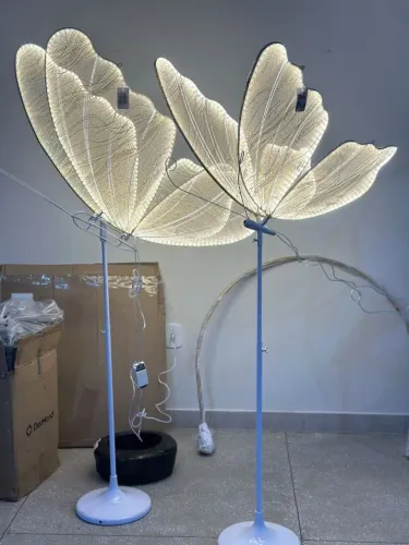 Luminária LED Borboleta para Decoração, Ornamentação e Eventos