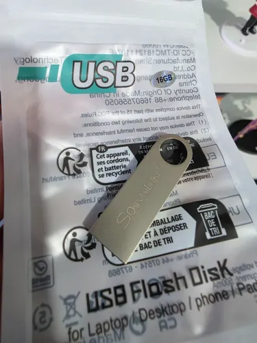 PenDrive 16gb para formatação, Windows 10, 11 (Novo) Pen Drive 16 GB