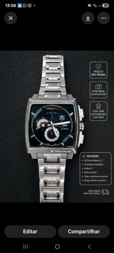 "Urgente Relógio TAG Heuer"