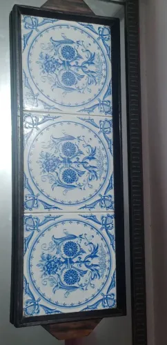 BANDEIJA AZULEJOS MADEIRA MACIÇA