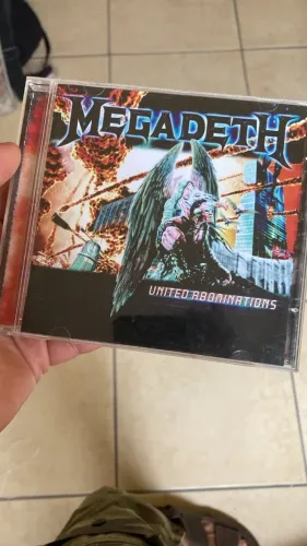 CD Megadeth United Abominations Heavy Metal