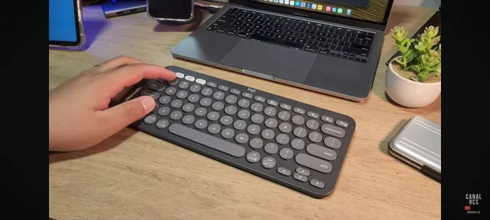 Teclado bluetooth e mause