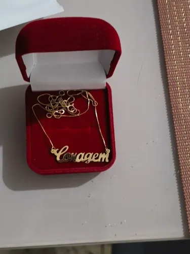 VENDO COLAR DE OURO 18 K 750 .