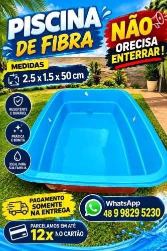 PISCINA DE FIBRA