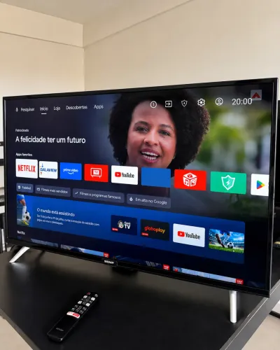Semp Smart TV 43 | Android TV | Muito Nova