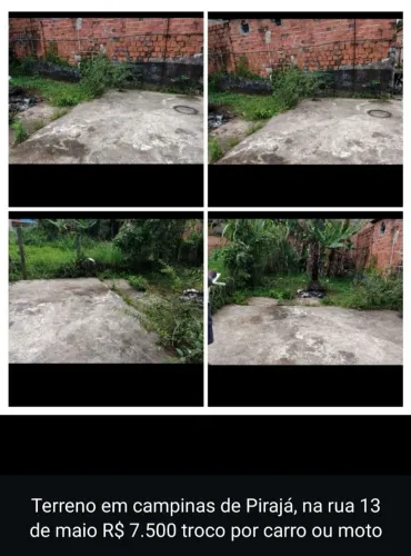 Terreno em campinas de Pirajá