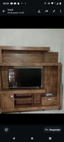 Estante rack de tv até 50 polegadas