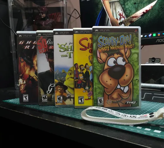 Lote de jogos PSP