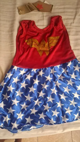Vestido mulher maravilha