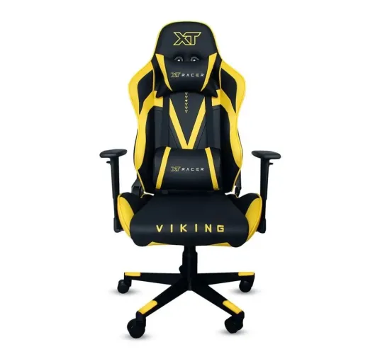 CADEIRA GAMER XT RACER - Impecável - Preta e Amarela