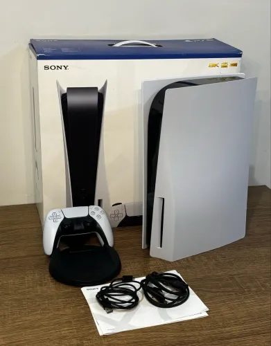 Ps5 1 controle + caixa e nota