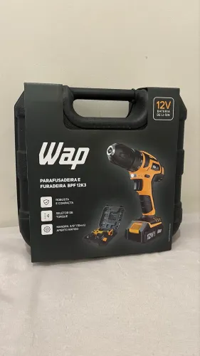 Kit Maleta Parafusadeira e Furadeira WAP
