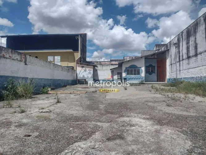 Terreno para alugar, 490 m² por R$ 8.435,56/mês - Mauá - São Caetano do Sul/SP