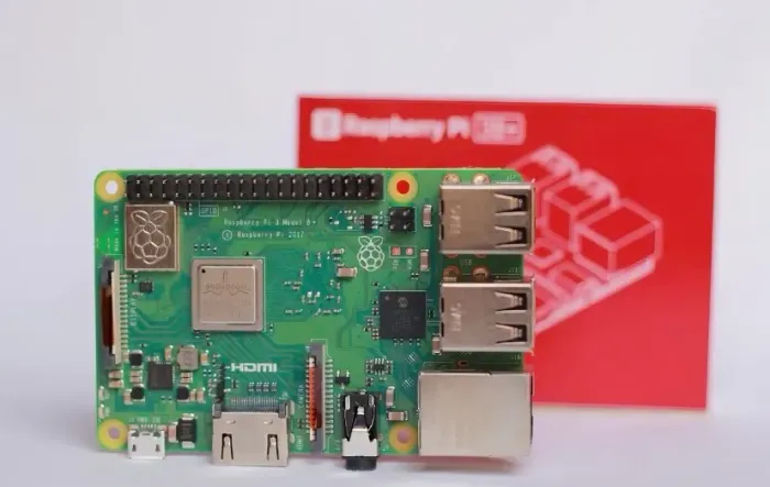 Placa eletrônica Raspberry Pi 3B +