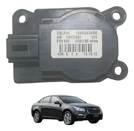Motor Atuador Caixa Ar Condicionado Chevrolet Cruze 12 A 16 Preto