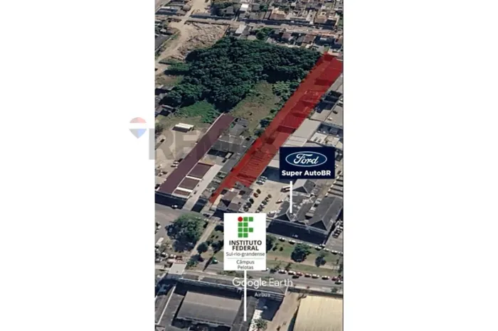 Área Comercial de 5.300m² no Centro de Pelotas | Em Frente ao IFSul | Oportunidade Única p