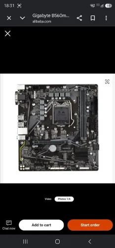 Kit I7 11700 placa mae b560 da biostar DRR4