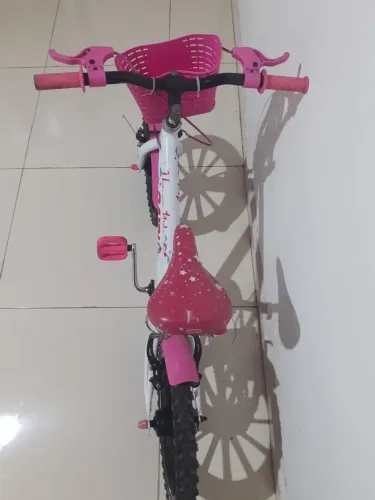 BICICLETA INFANTIL ROSA ARO 16 - 230,00