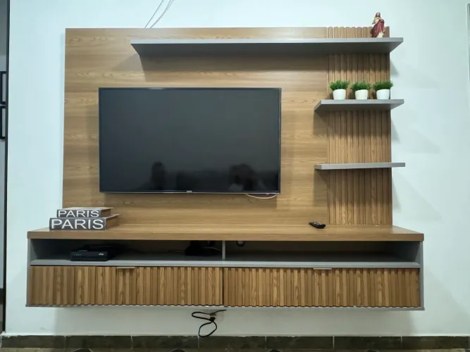 Painel Tv com rack