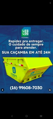 Aluguel de caçambas 