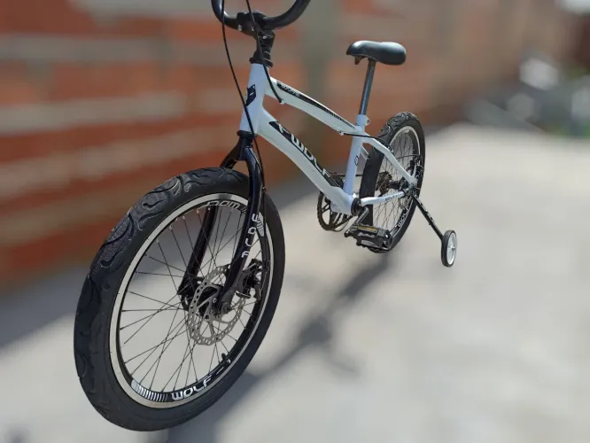 Bicicleta infantil aro 20 wolf