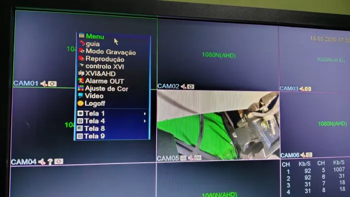 DVR 8 canais 