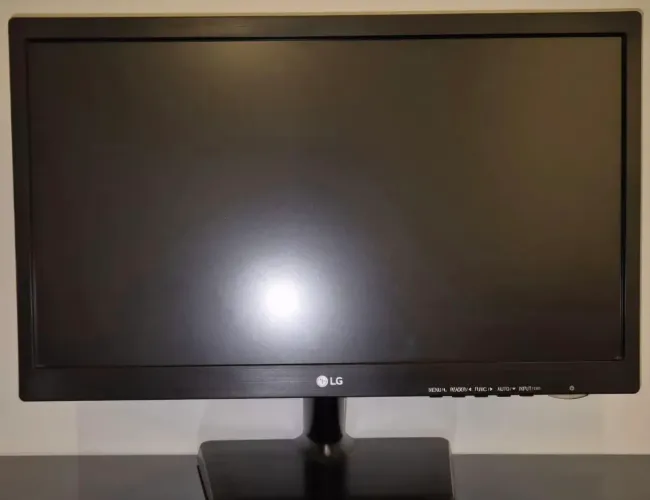 Monitor LG 20 Flatron 20m37aa-B VGA Preto