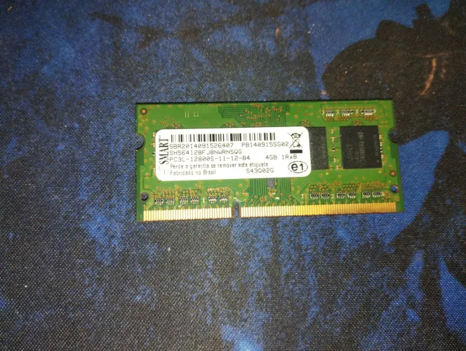 Memória ram 4Gb ddr3l