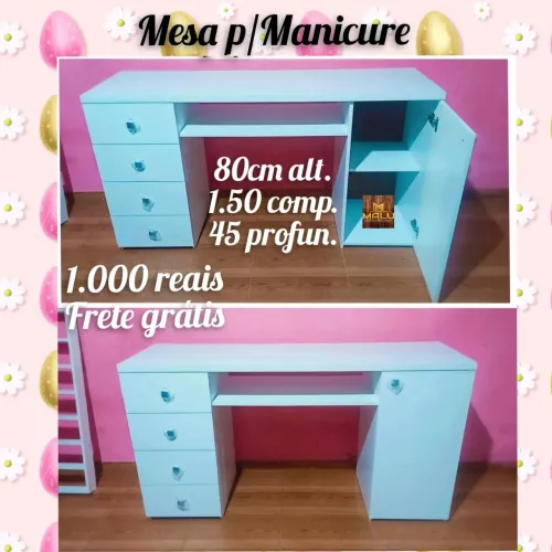 Mesa para manicure
