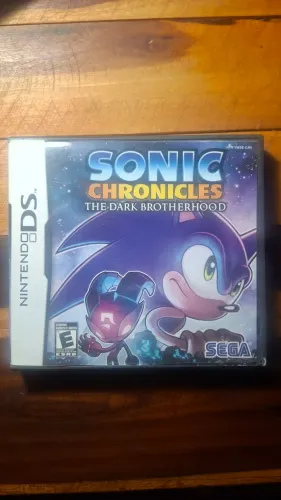 Sonic Chronicles: The Dark Brotherhood, original nintendo DS e funcionando perfeitamente 