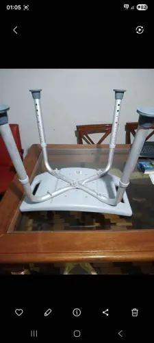 banco banho em alumínio 