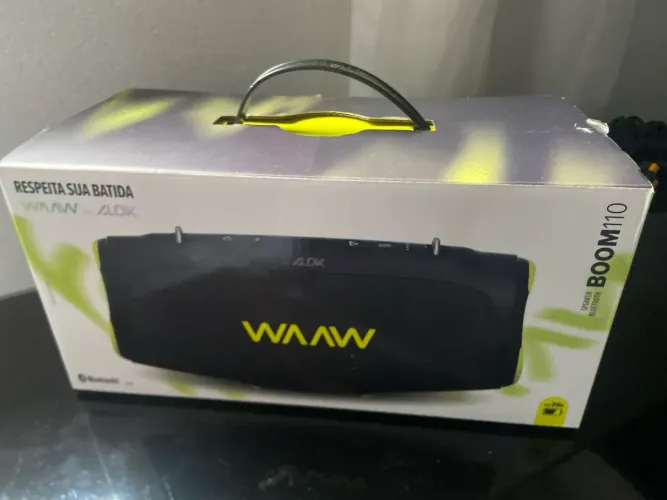 Caixa de som WAAW Alok Boom110