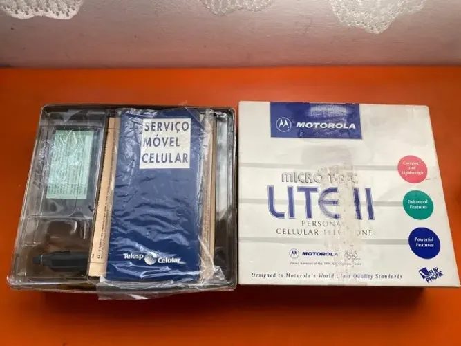 Motorola MicroTAC Lite II edição olimpiadas de 96 raridade