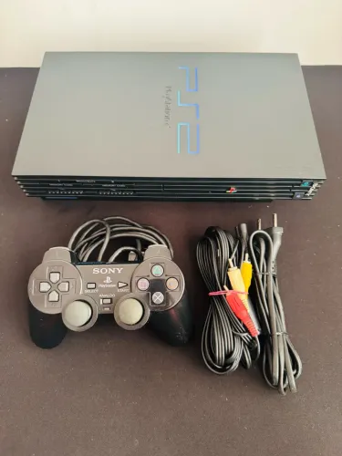 Playstation 2 Midnith Blue