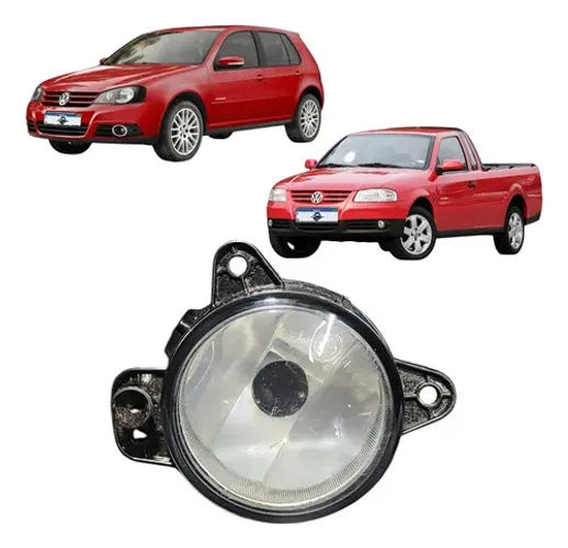 Farol De Milha Esquerdo Golf  Saveiro 2008 A 2012 2110397 Cristal
