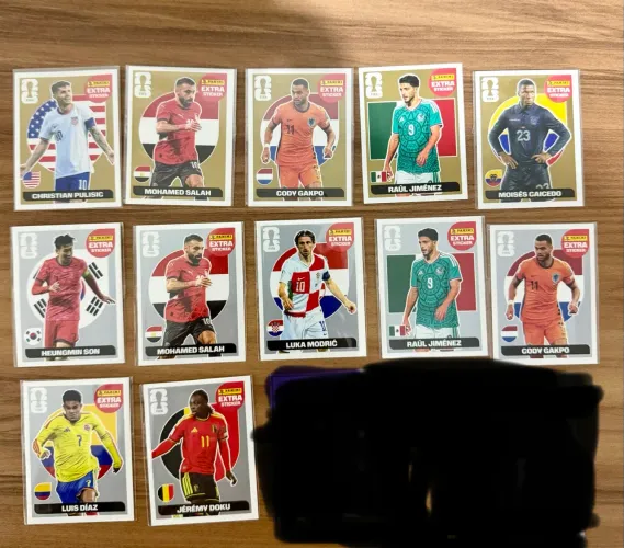 Figurinhas legend prata e ouro 2026