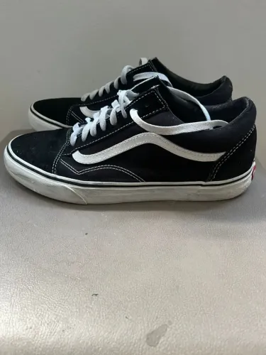 Tênis Vans Old Skool Original Preto e Branco Tam 43 em bom estado