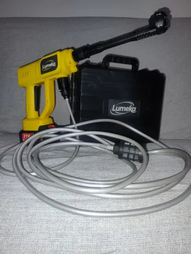 Lavadora de alta pressão portátil lumeka 6 em 1