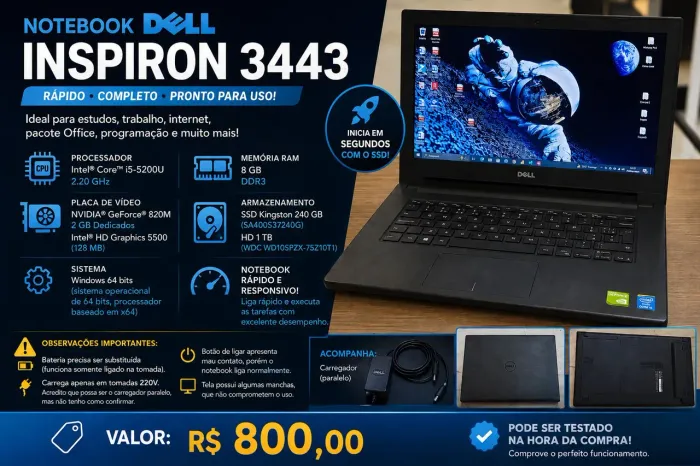 Notebook Dell