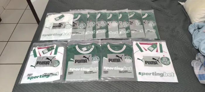 Camisa Palmeiras Masculinas e Femininas 26/27