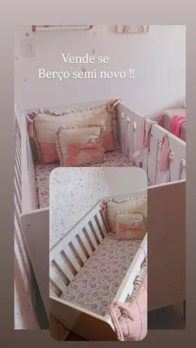Vende se berço semi novo