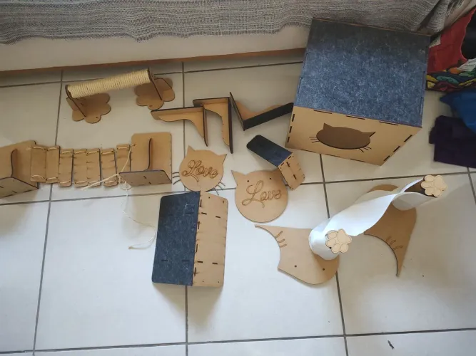 Playground para Gatos