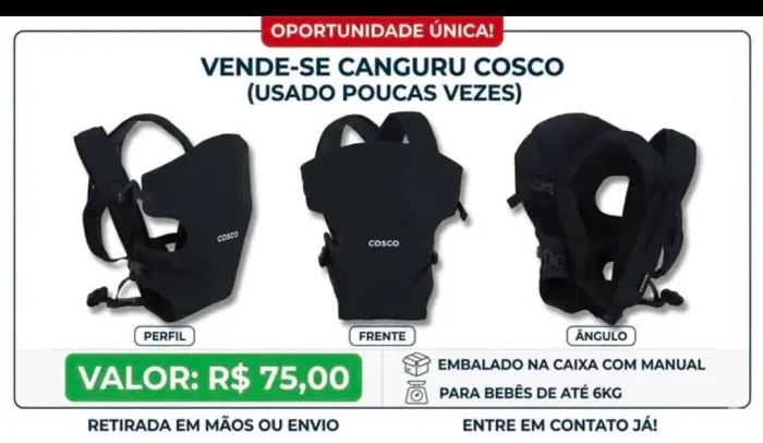 Canguru Cosco (Estado de Novo!)