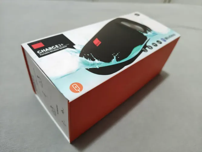 Caixa de Som Bluetooth Charge 3+ Nova! Aceito Cartão!