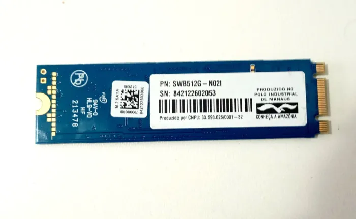 Ssd NVMe 512GB 