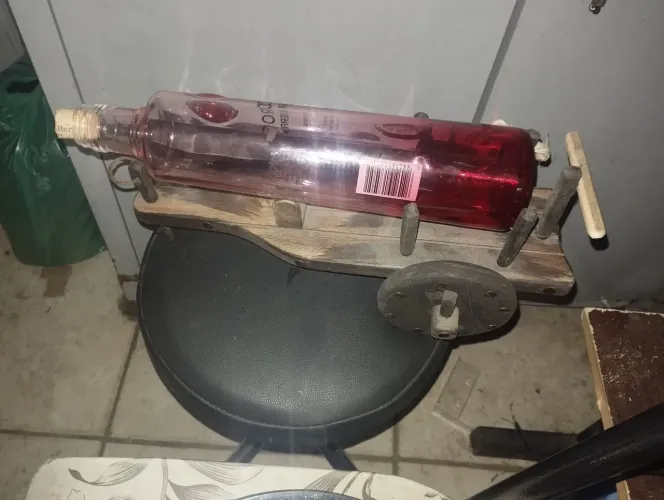 Carro de boi porta bebidas....