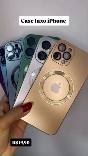 Case de luxo Iphone